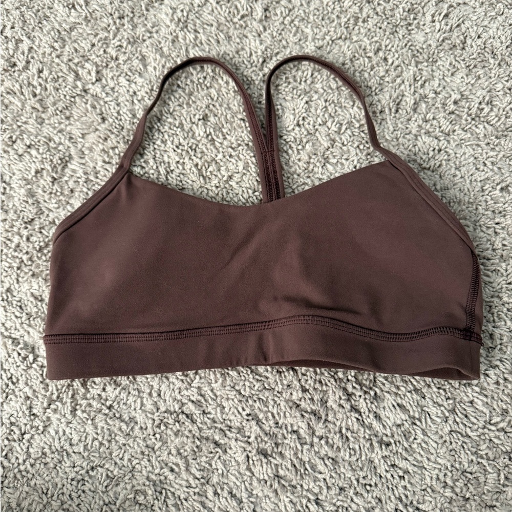 Women’s Lululemon Plum Sports Bra, Size 8
